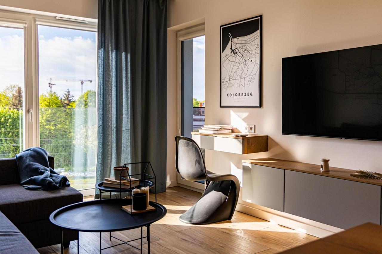 Premium Apartment Kolobrzeg Bagian luar foto